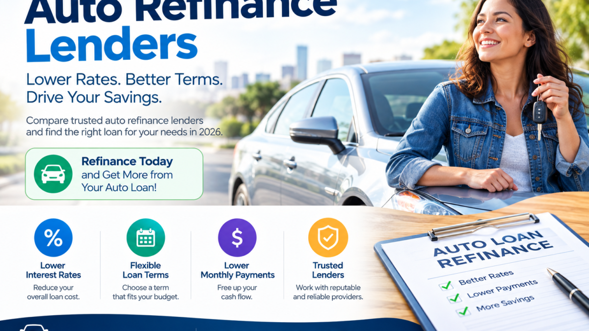 Top Auto Refinance Lenders to Consider in 2026 3 Auto Refinance Lenders