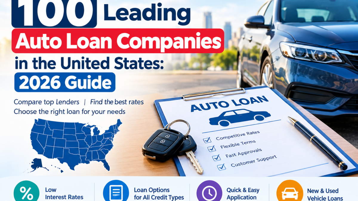 100 Leading Auto Loan Companies in the United States: 2026 Guide 3 100 Leading Auto Loan Companies in the United States